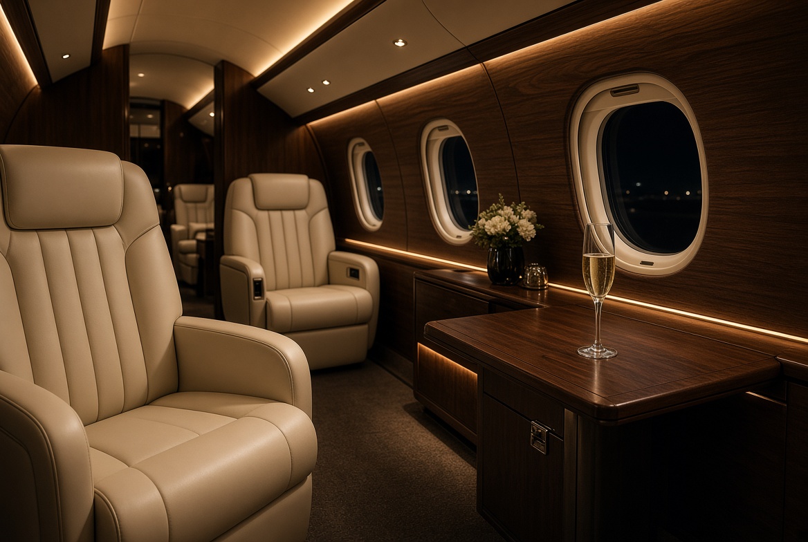 Private cabin interior